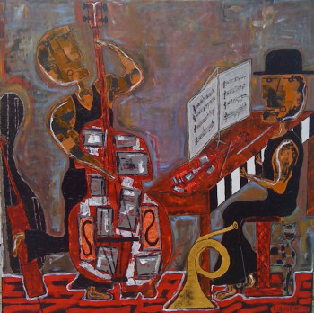 Œuvre contemporaine nommée « Concerto », Réalisée par WALTER CIANDRINI