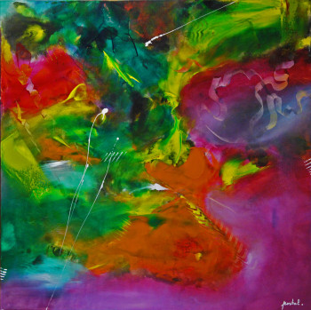 Œuvre contemporaine nommée « N°10-21 », Réalisée par THIERRY PORTAL