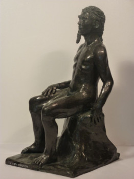 Œuvre contemporaine nommée « l'amèrindien », Réalisée par ARTSCODY