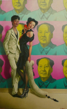 Œuvre contemporaine nommée « MR & MRS YUAN », Réalisée par BRUET