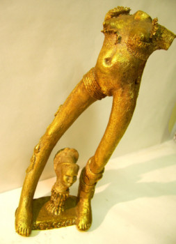Œuvre contemporaine nommée « La trahison de l'ego », Réalisée par GIUSEPPE MIGGIANO