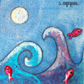 Œuvre contemporaine nommée « Dessin N° 15* », Réalisée par S.LOHMANN - SYLOH
