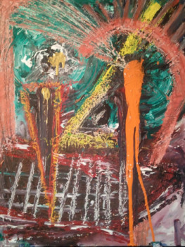 Œuvre contemporaine nommée « MuTiSmE », Réalisée par LAGROIZ