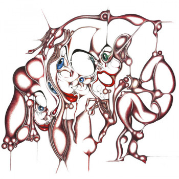 Œuvre contemporaine nommée « Technique mixte 1794 », Réalisée par MARIE G