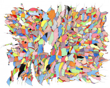 Œuvre contemporaine nommée « I see a darkness », Réalisée par MARIE G