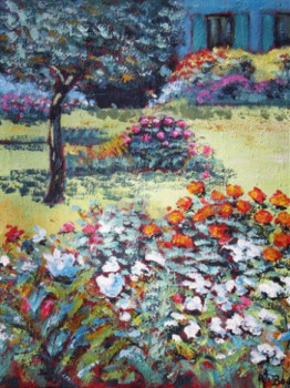 Œuvre contemporaine nommée « jardin de GILLES », Réalisée par RAYMOND BOURMAULT