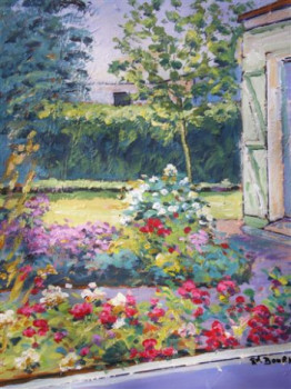 Œuvre contemporaine nommée « jardin de Monique  », Réalisée par RAYMOND BOURMAULT