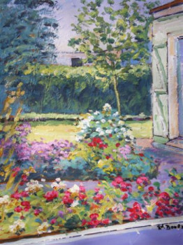Œuvre contemporaine nommée « jardin de Monique », Réalisée par RAYMOND BOURMAULT