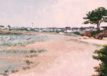 Œuvre contemporaine nommée « Plage Port - Ile de Batz - Finistère - Bretagne - France », Réalisée par ABERIUS