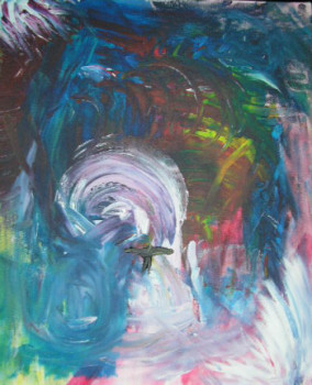 Œuvre contemporaine nommée « Délire de peintre », Réalisée par CYRUS