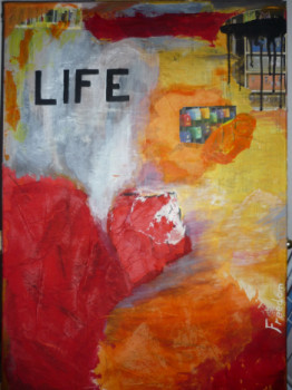 Œuvre contemporaine nommée « LIFE », Réalisée par EMPREINTE