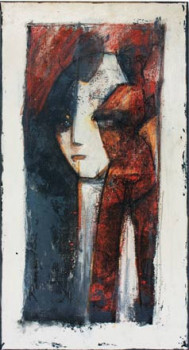 Œuvre contemporaine nommée « Les Fleurs du Mâle 6 », Réalisée par PERSILLON