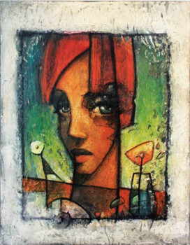 Œuvre contemporaine nommée « Les Fleurs du Mâle 11 », Réalisée par PERSILLON