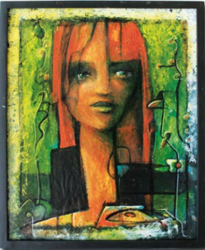 Œuvre contemporaine nommée « Les Fleurs du Mâle 29 », Réalisée par PERSILLON