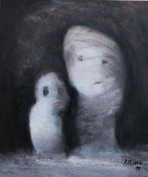 Œuvre contemporaine nommée « nocturne », Réalisée par MARCEL PICARD