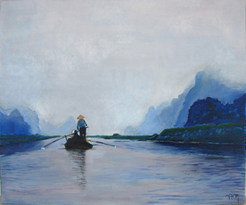 Œuvre contemporaine nommée « Montagne des Parfums, Vietnam », Réalisée par BONNEAU-MARRON
