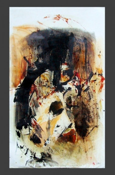 Œuvre contemporaine nommée « " LE DEUIL " », Réalisée par PALOMBA