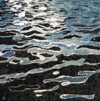 Œuvre contemporaine nommée « Moonlight », Réalisée par NATHALIE BENOIST D'ETIVEAUD
