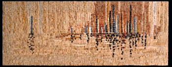 Œuvre contemporaine nommée « Reflets », Réalisée par NATHALIE BENOIST D'ETIVEAUD