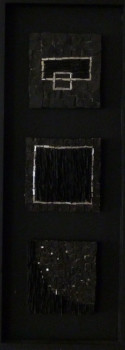 Œuvre contemporaine nommée « Composition 4 », Réalisée par NATHALIE BENOIST D'ETIVEAUD
