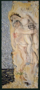 Œuvre contemporaine nommée « Pierre Jean in the sky with diamond », Réalisée par NATHALIE BENOIST D'ETIVEAUD