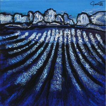 Œuvre contemporaine nommée « De la vigne 2 », Réalisée par JEAN-MICHEL GARES