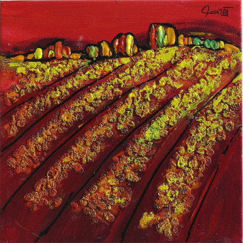 Œuvre contemporaine nommée « De la vigne 3 », Réalisée par JEAN-MICHEL GARES