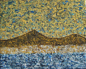 Œuvre contemporaine nommée « Teide, Tenerife », Réalisée par SYLVIE JESSUA CLOUTIER
