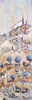 Œuvre contemporaine nommée « Rocailles et arbustes », Réalisée par FRANCIS JALIBERT