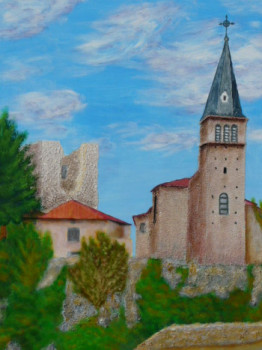 Œuvre contemporaine nommée « Chapelle de Rochefort », Réalisée par COMBEMICHEL