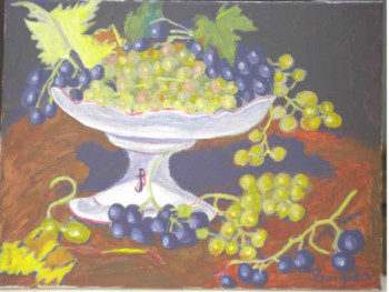 Œuvre contemporaine nommée « raisins2010 », Réalisée par LUIGINA