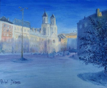 Œuvre contemporaine nommée « Marché de Noël, place St-Charles », Réalisée par MICHEL DETANTE