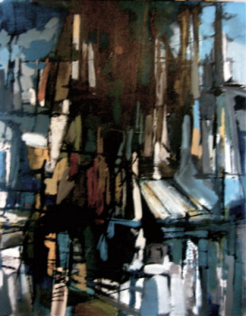 Œuvre contemporaine nommée « Avant la pluie », Réalisée par CHRISTIAN MENARD