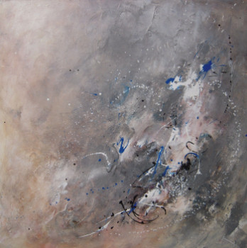 Œuvre contemporaine nommée « Cosmos », Réalisée par ROSELINE AL OUMAMI
