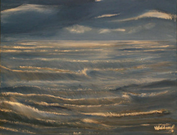 Œuvre contemporaine nommée « Notre mer à tous », Réalisée par WALDEMAR NOBRE