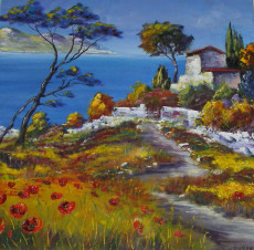 calanques-et-coquelicots