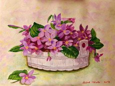 bouquet-de-violettes