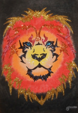 le-lion-en-feu