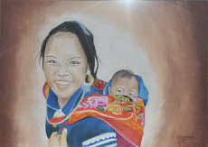 jeune-femme-vietnamienne-portant-son-enfant