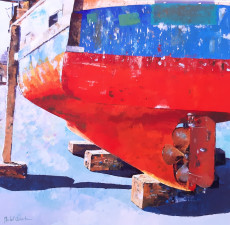 poupe-de-bateau-rouge-chantier-lherbaudiere-noirmoutier