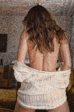 mosaique-sexy-dos-feminin