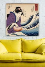 la-poetesse-et-la-vague-fusion-dukiyo-e-et-art-numerique-2022
