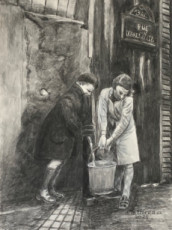 corvee-deau-a-la-fontaine-publique