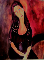 modigliani-jeanne-hebuterne-assise
