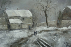 village-en-hiver