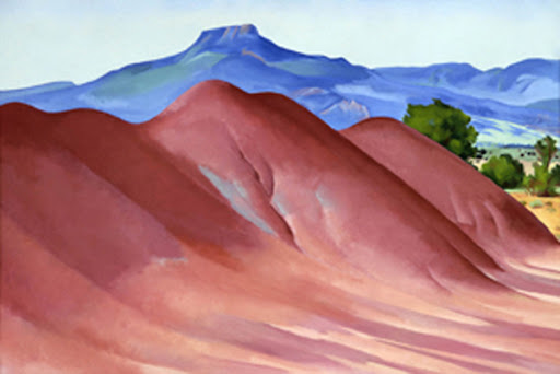 Georgia O'Keefe - Red Hills with the Pedernal