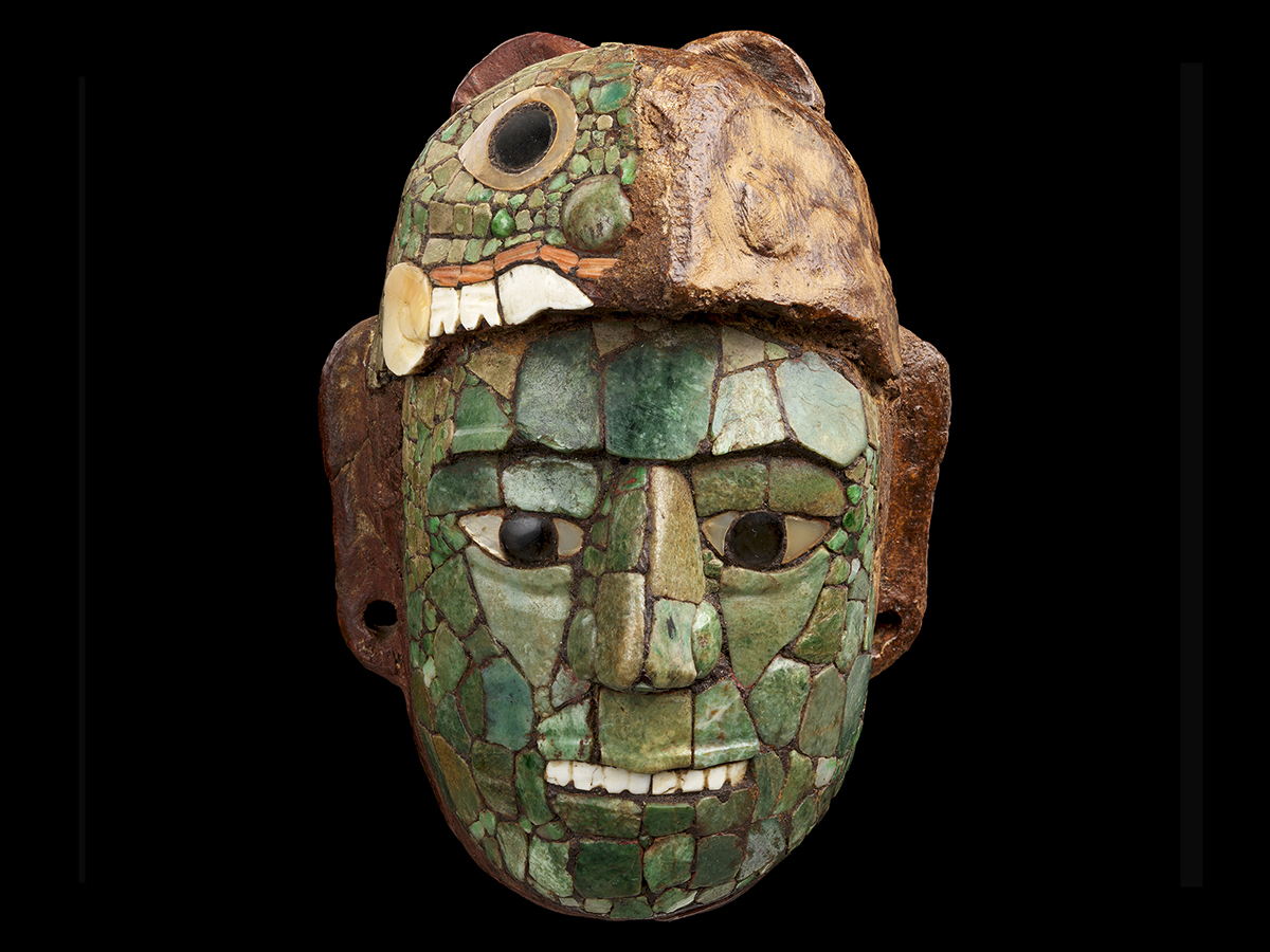 Masque pendentif Maya
