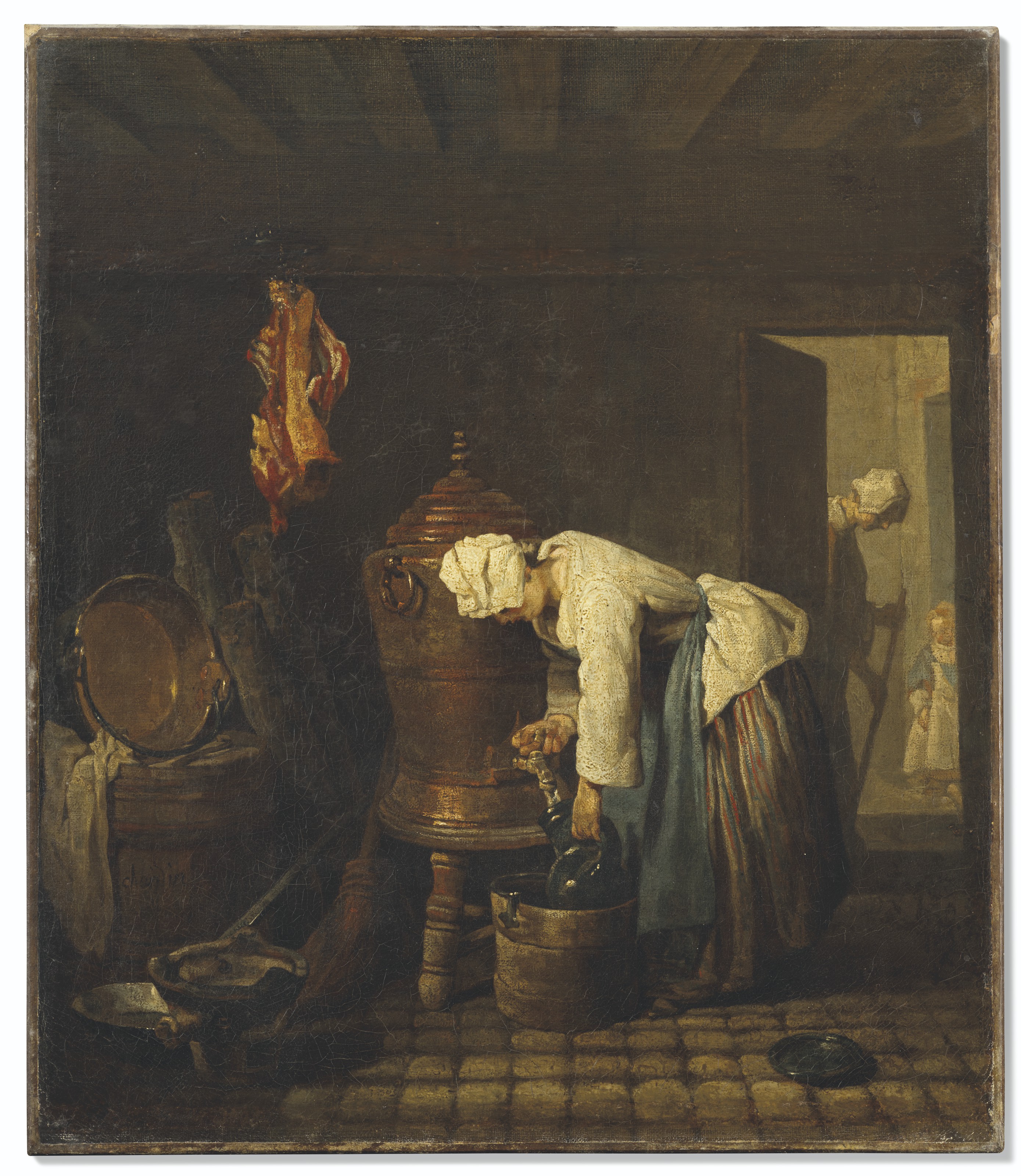 La fontaine - Chardin