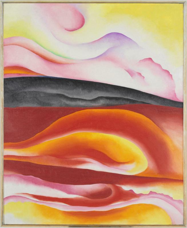 Red, Yellowand Black Streak - Georgia O’Keeffe