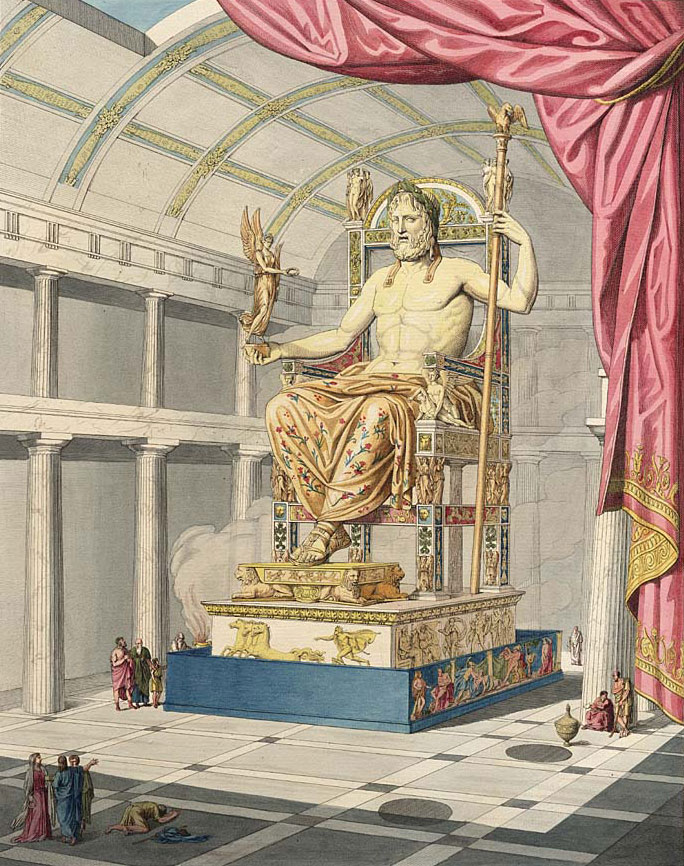  Statue chryséléphantine de Zeus à Olympie